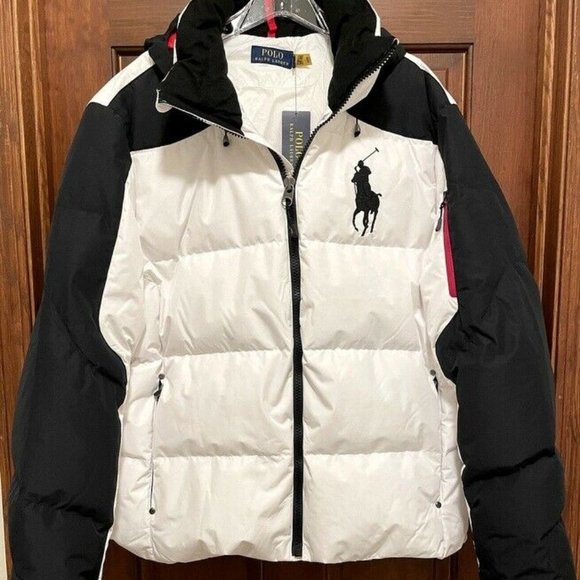 Polo Ralph Lauren Other - NWT POLO RALPH LAUREN MEN'S PUFFER WATER RESISTANT DOWN JACKET BLACK WHI…